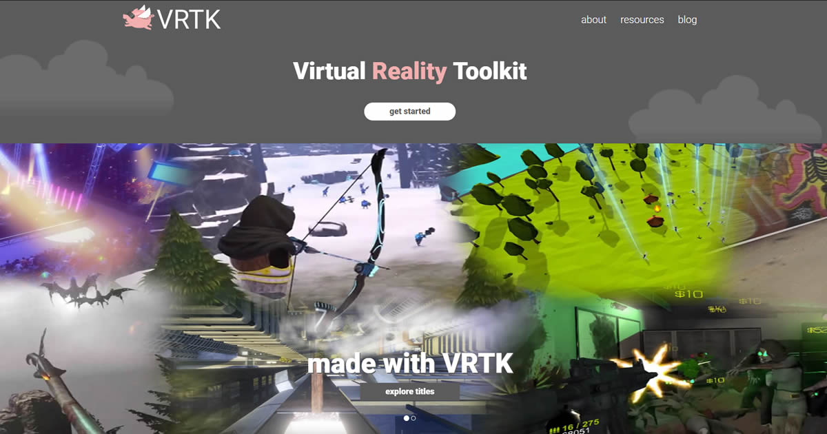 Vrtk Virtual Reality Toolkit Vrtk Virtual Reality Toolkit